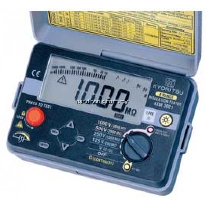 Kyoritsu 3022A Insulation/Continuity Tester Memory function up to 99 data